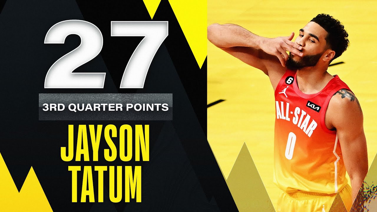 Jayson Tatum's RECORD-SETTING 2023 #NBAAllStar Performance - 55