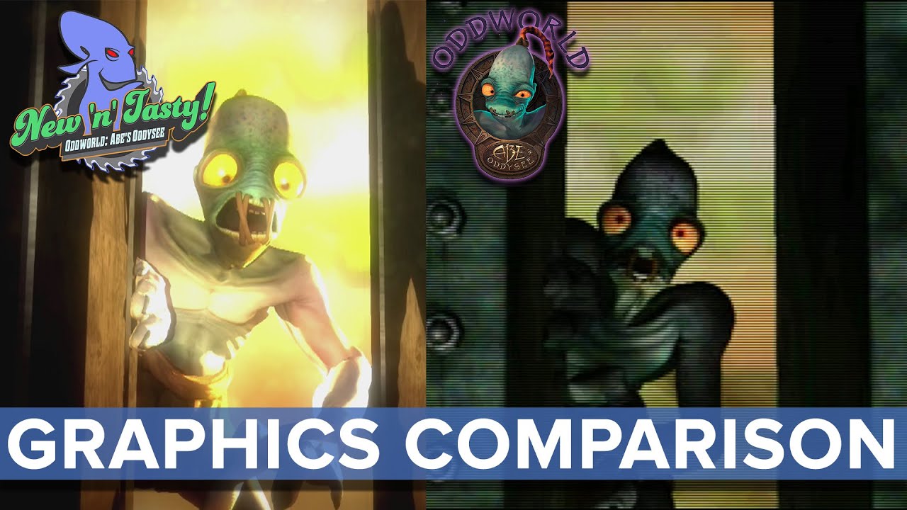 Oddworld: New 'n' Tasty - Eurogamer Graphics Comparison - video