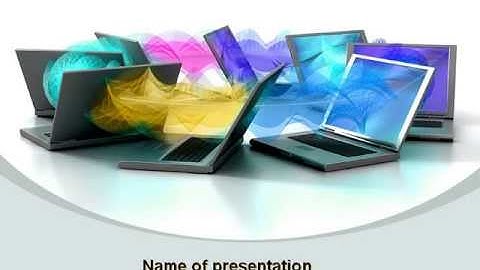 Wi-Fi Connection PowerPoint Template by PoweredTemplate.com