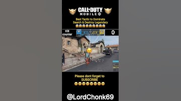COD Mobile Legendary: The BEST Way to WIN S&D 🔥💀 #codm #searchanddestroy #legendary #shorts #viral