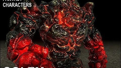 Awesome Fantasy Characters - Golem - Unity Character Download