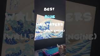 Best blue wallpapers #shorts #tech #pc #goviral