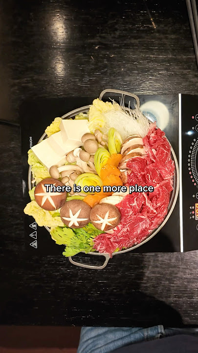 Japanese Hot Pot in London (All You Can Eat)