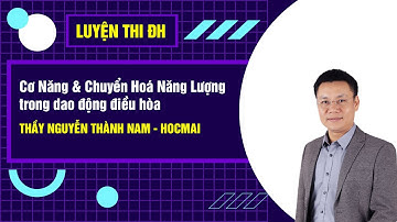 Cơ Năng & Chuyển Hoá Năng Lượng trong DAO ĐỘNG CƠ HỌC-Lí 12|Thầy NguyễnThànhNam-GPPEN/Luyệnthiđạihọc