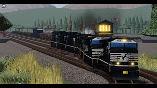 Rocky Mountain Division Ro-Scale Train Compilation (Roblox)
