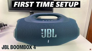 JBL Boombox 4 Set Up (Step by Step)
