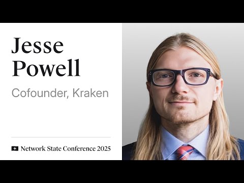 39 - Network State Conference 2025 - Jesse Powell of Kraken on network states