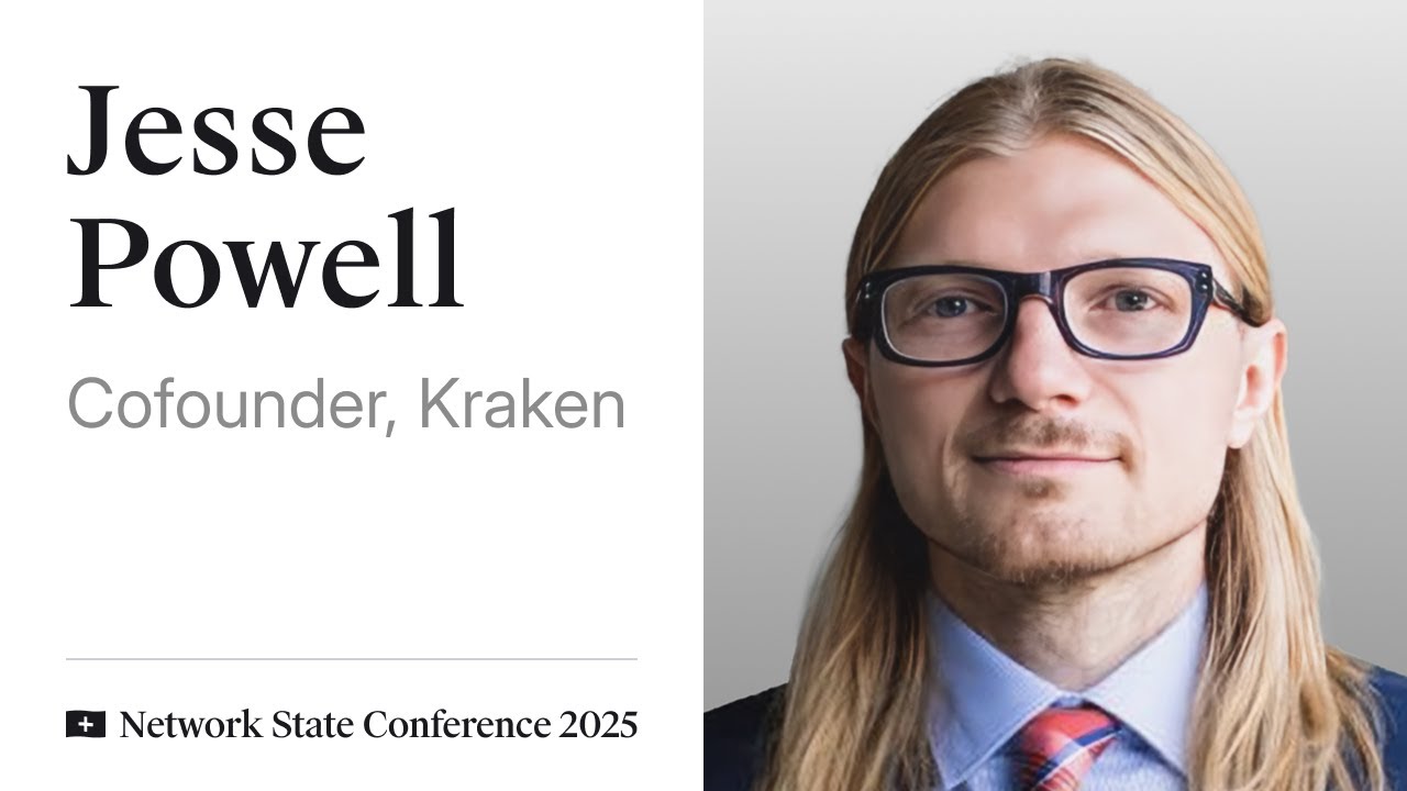 39 - Network State Conference 2025 - Jesse Powell of Kraken on network  states