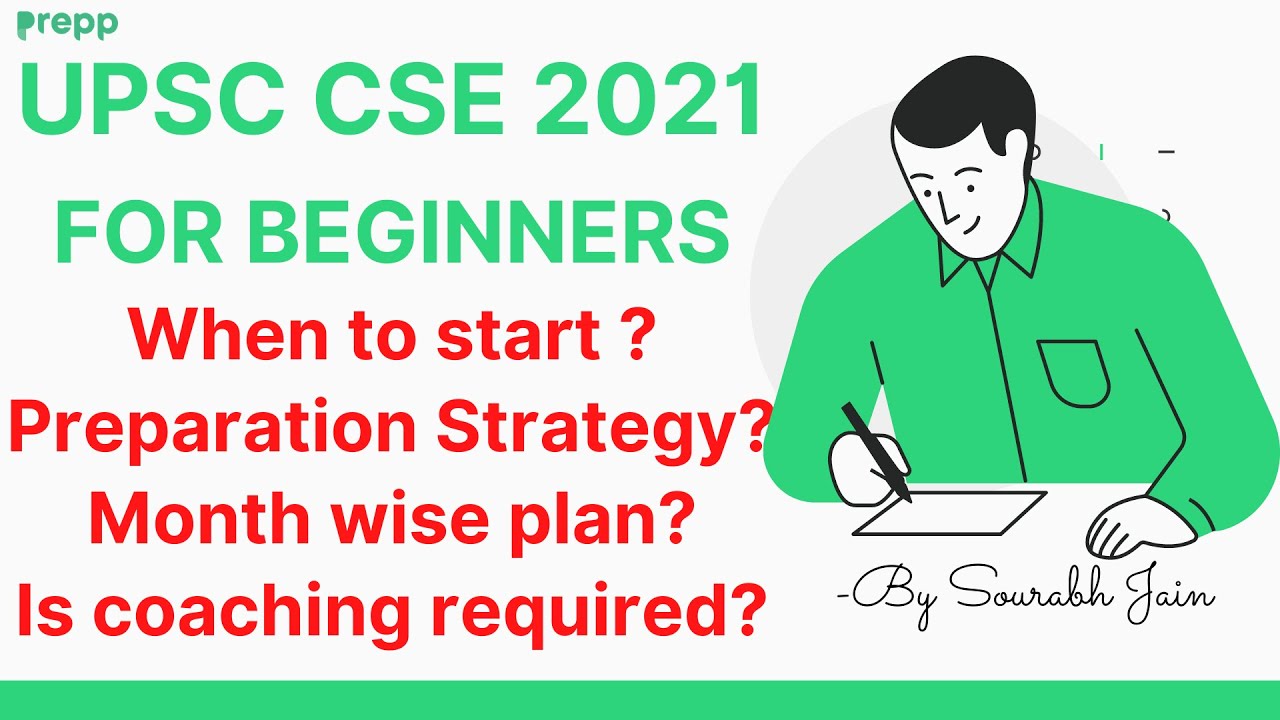 How to prepare for UPSC CSE Exam? | UPSC beginners guide | Sourabh Jain ...