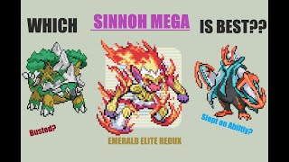 Which Sinnoh Starter Got The Best Mega Evolution? [Pokémon Emerald Elite Redux] (v1.6)