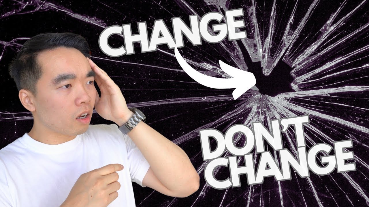 You don't need to change everything about yourself.