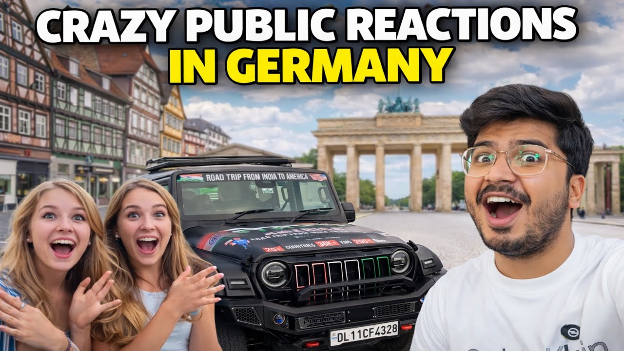 Germany Enter करने से Pehle Ye कौन Mila😱| Road To America 🇺🇸 | Ep:47 | नमस्ते America 🇺🇸