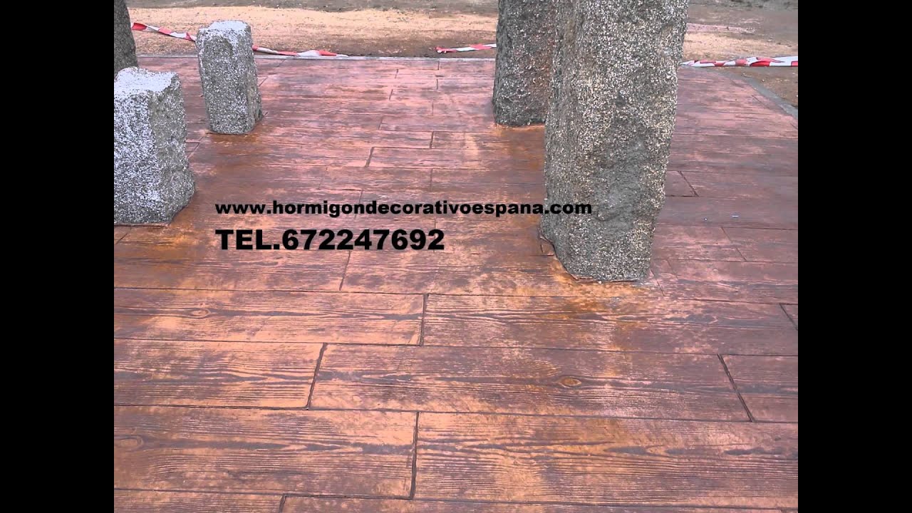 HORMIGON IMPRESO EL CHARCON 672247692 MURCIA