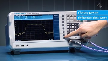 Rohde & Schwarz FPC1500 Spectrum-Analyzer and Tracking Generator