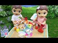 BABY ALIVE GÊMEOS LAURINHA E FELIPINHO VÃO FAZER UM PICNIC