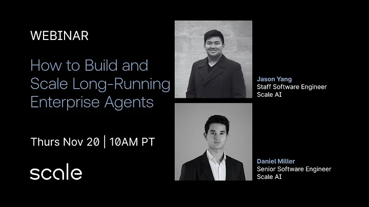 Making AI Work: How to Build and Scale Long Running Enterprise Agents