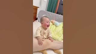Bayi Ketawa Terbahak-bahak 😅😅❤️😘 #shorts