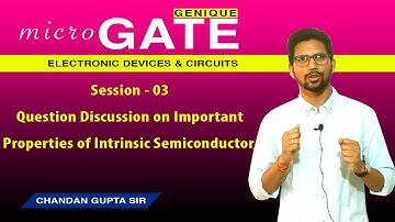 Important Properties of Intrinsic SC I Session 03 I microGATE 2020