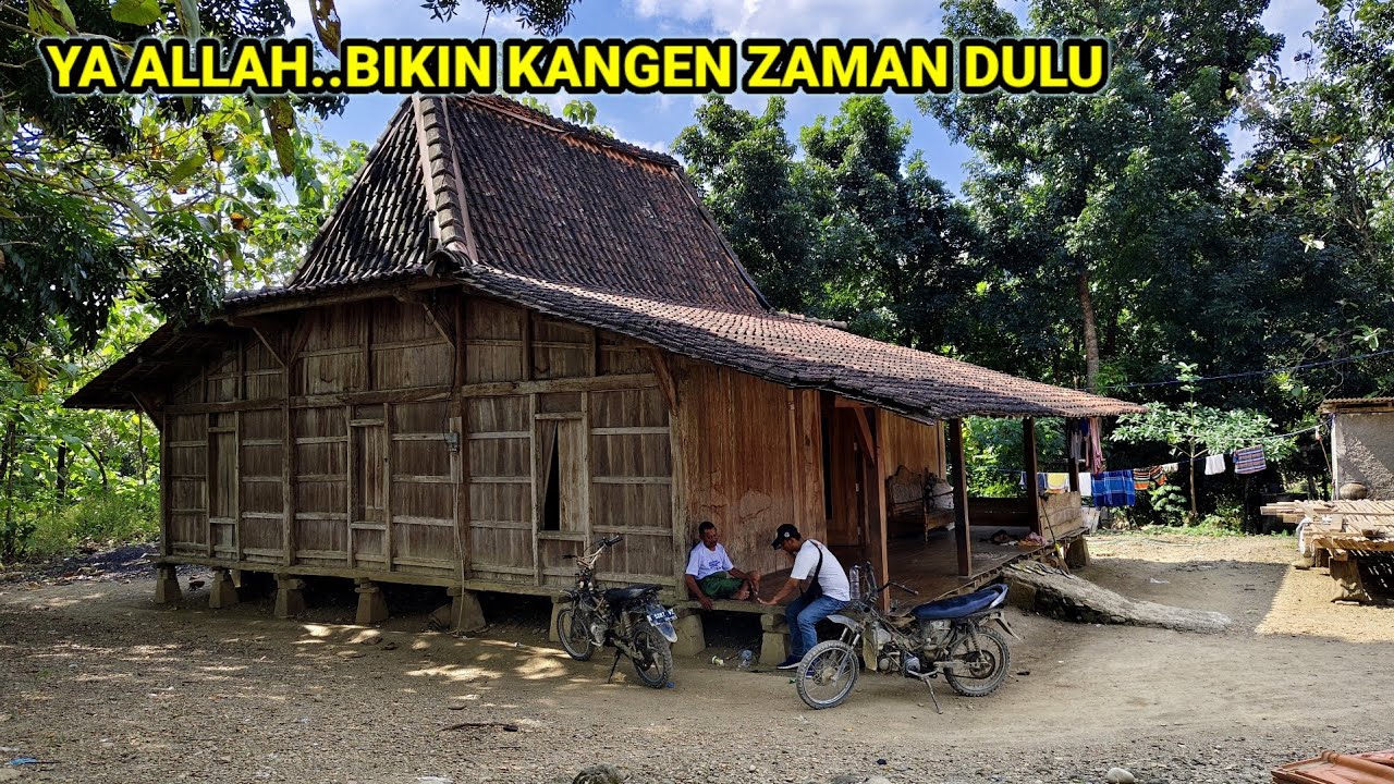 SANGAT LANGKA.. SUASANA KAMPUNG TERPENCIL INI MASIH SANGAT ASRI SEPERTI DI TAHUN 1980'AN