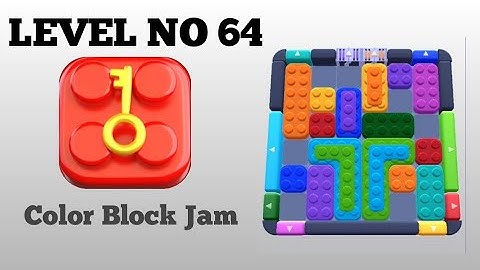 Color Block Jam Level 64 Solution 🎮