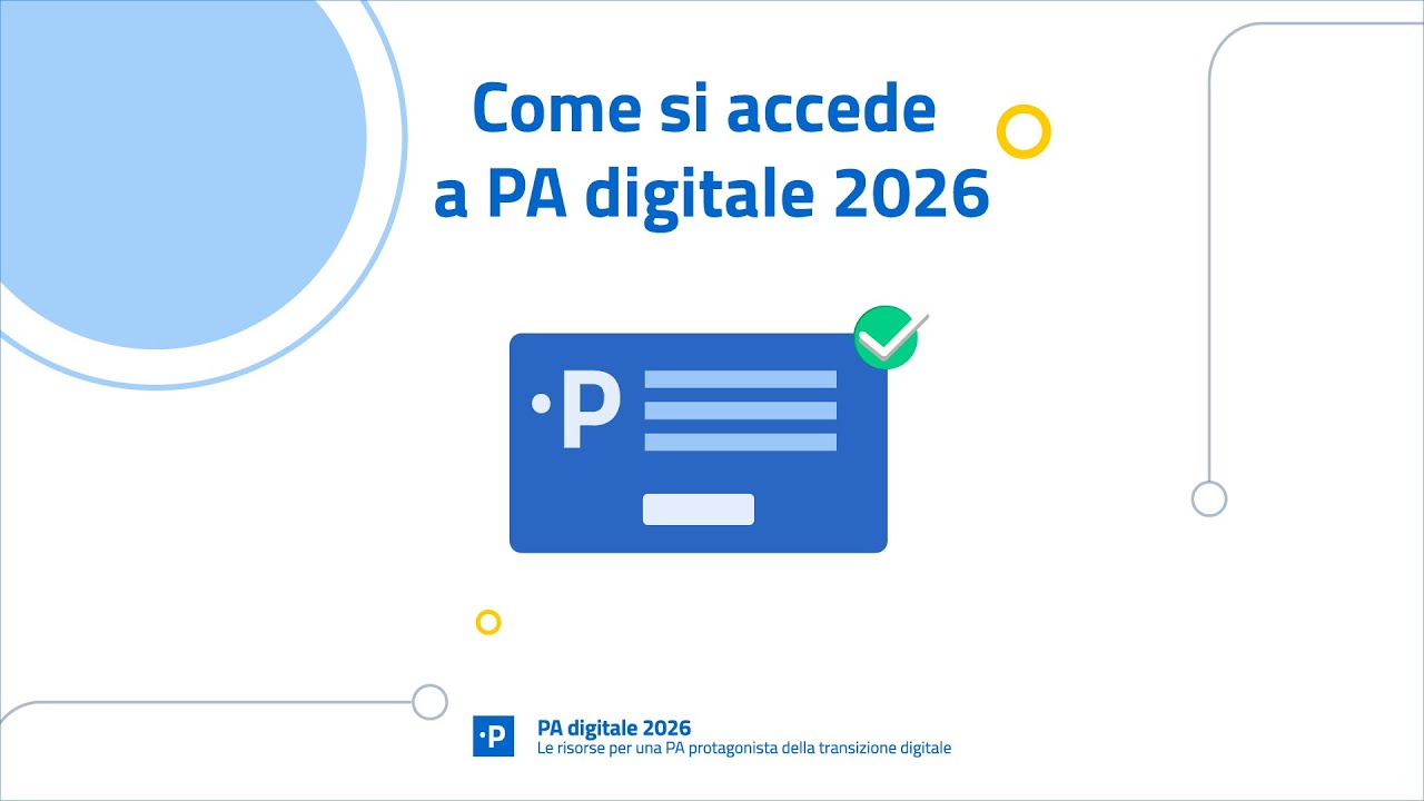Come si accede a PA digitale 2026