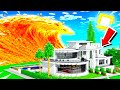 NATURAL DISASTERS in MINECRAFT! (Volcano, Earthquake, Tornado)