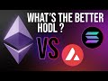 Ethereum vs Solana & Avalanche | What's The Better HODL?