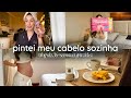 PINTEI O CABELO, COMPRINHAS de FARMÁCIA pra MATERNIDADE, UPDATES da GRAVIDEZ e + 💖✨ Cacá Anjos