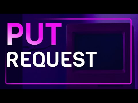 Update data using a PUT request in JavaScript