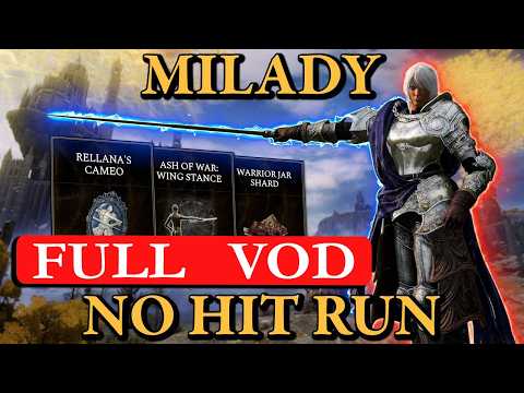Is This The FANCIEST Weapon In Elden Ring? Milday Full Run!