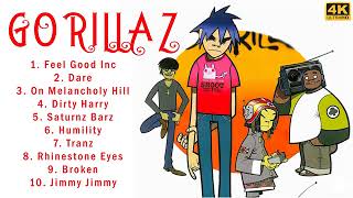 GORILLAZ Full Album 2022 - GORILLAZ Greatest Hits - Best GORILLAZ Songs \& Playlist 2022