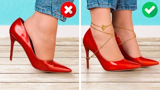 HOW TO LOOK AWESOME | Brilliant Shoe Tricks, Cheap DIY Clothes, Trendy Fashion Tips And Accessories