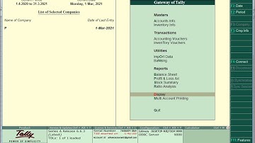 # 708 # || Busy Accounting Software Lecture With Practical In Hindi