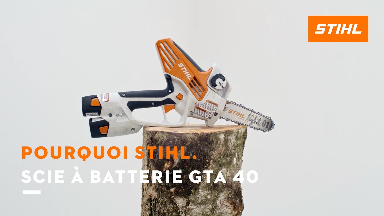 Scie à batterie GTA 40 : puissante et polyvalente | STIHL