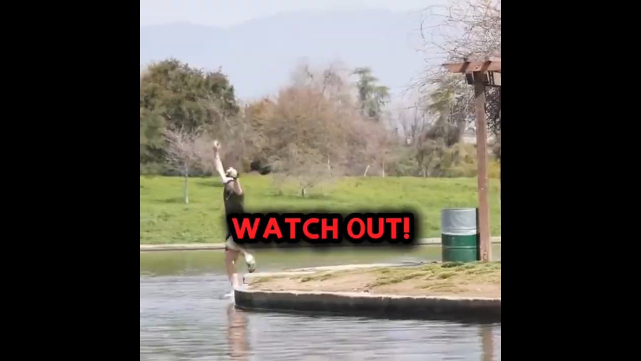 How did Airrack Walk on Water?! - Airrack #shorts #prank #funny #usa