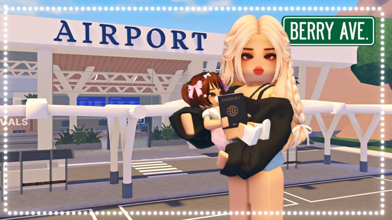 C MO ENCONTRAR El AEROPUERTO Y PARIS BERRY AVENUE Roblox VLOG YouTube 