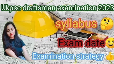 Ukpsc draftsman civil examination 2023 #ukpsc #civilengineering #viralvideo #engineering #viral