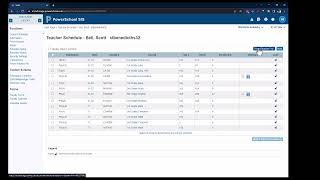 Viewing Gradebooks in PowerSchool