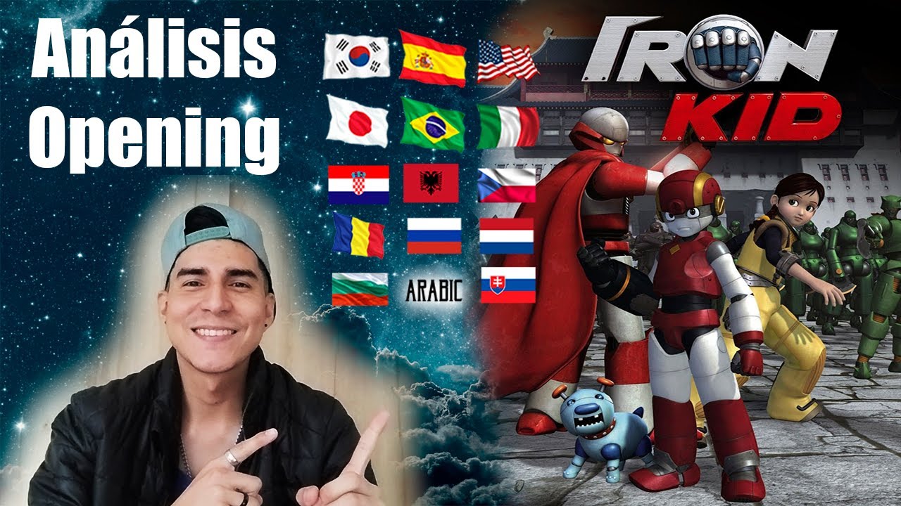 Reaction Opening Iron Kid in 15 versions