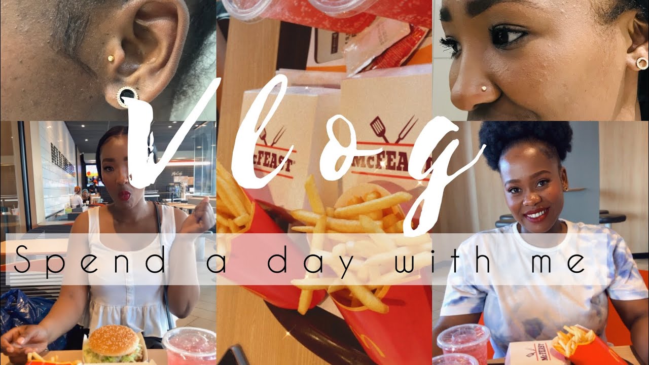Slique Sa Rapper VLOG: Spend a day with me | Got a piercing | Tried shooting content for ...