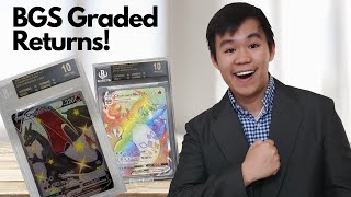 Black Label Hunting! Charizard VMAX & Shiny V BGS Graded Returns! Are We Justing Paying For a Label?