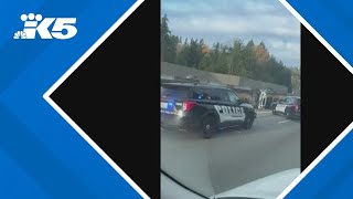 WSP pit suspected DUI driver in crash that blocked multiple lanes near Issaquah