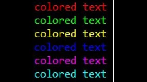 How to use Colorama in Python #design #python #cmd