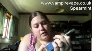 Review of Vampire Vape's Spearmint