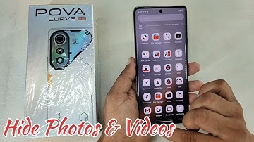 Tecno pova curve 5g me photo or video kaise private kare || Tecno pova curve 5g hide photo and video