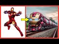 AVENGERS but TRAIN VENGERS ⚡ All Characters (marvel & Dc) 2024