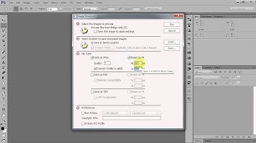 IPHE003 - How to batch size images in Adobe Bridge