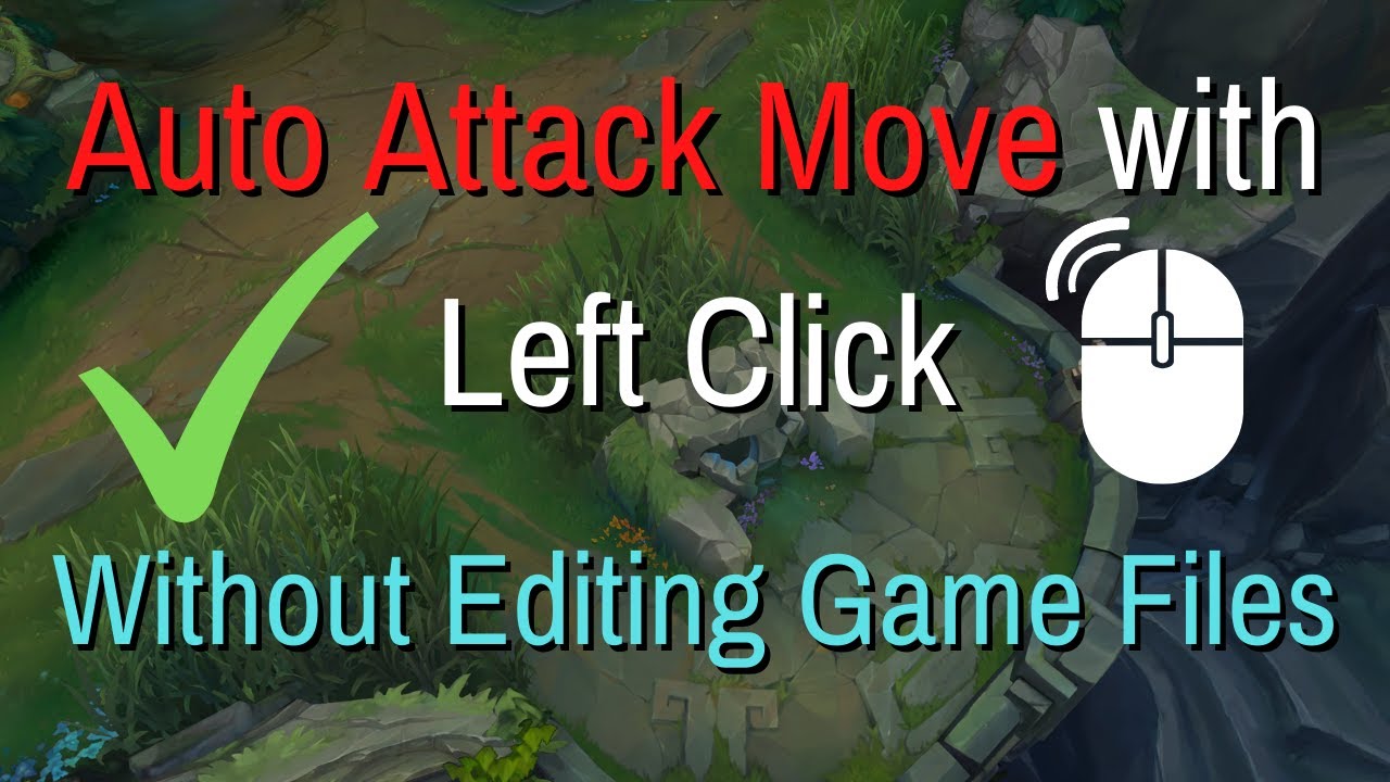 how to put a click on left click mac league