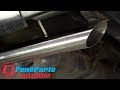 Fox Body Mustang reclaims its classic sound: Flowmaster 2.5" Stainless Steel CatBack Exhaust Install