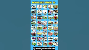 ufo + thar + Real code 💥 Indian bike driving 3d all new cheat code update + plugin cheat code